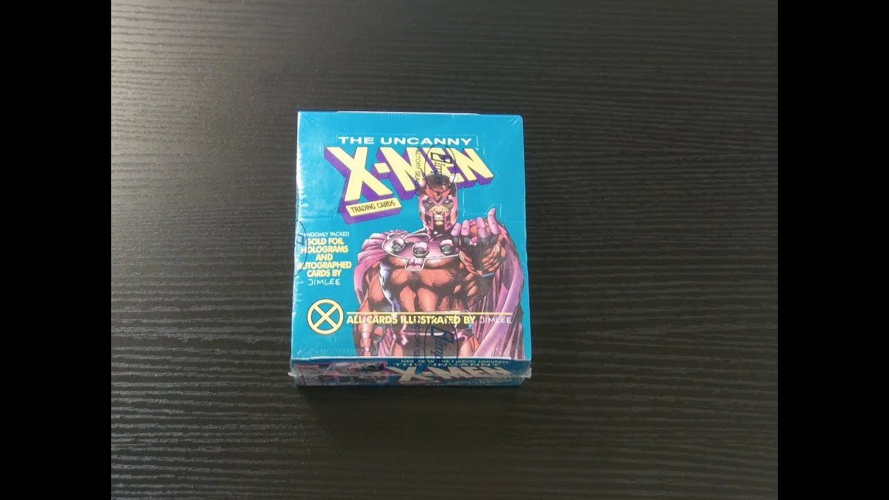 1992 Uncanny X-Men Trading Cards by Impel Boxbreak Box Opening