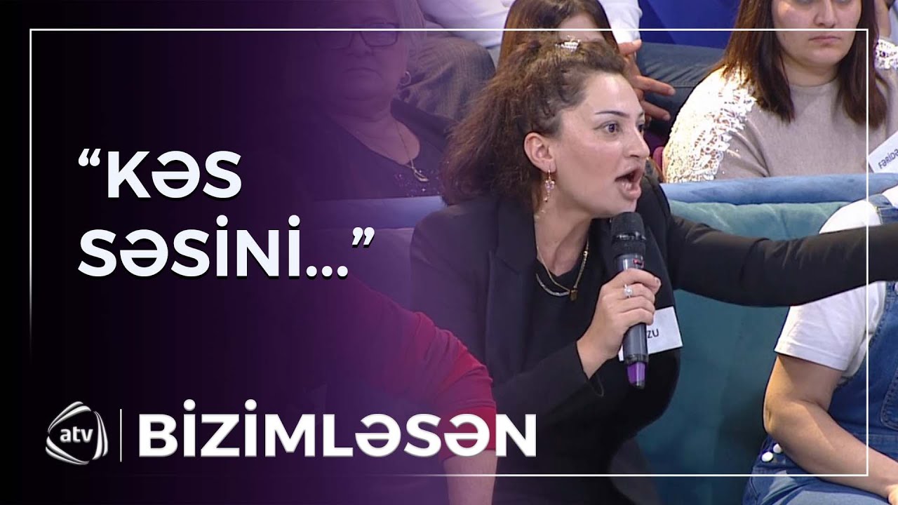 Canlı efirdə Arzu və Nigar arasında gərginlik baş verdi / Bizimləsən