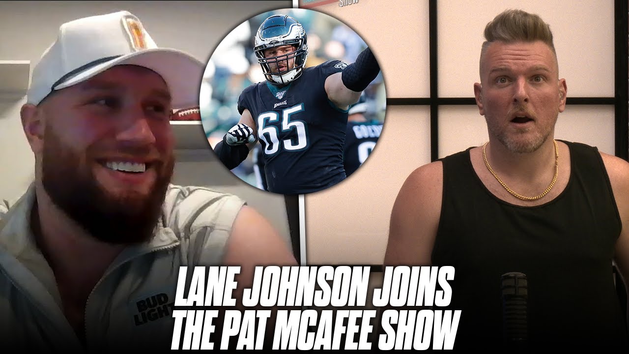 Lane Johnson Corrects Reports About His Injury & Eagles Secrets To QB Sneaks | Pat McAfee Show