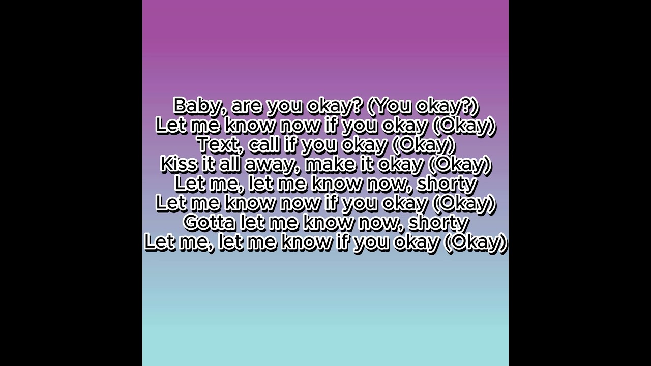 IF IT'S OKAY by  Nicki Minaj ft. Davido(lyrics)Cover