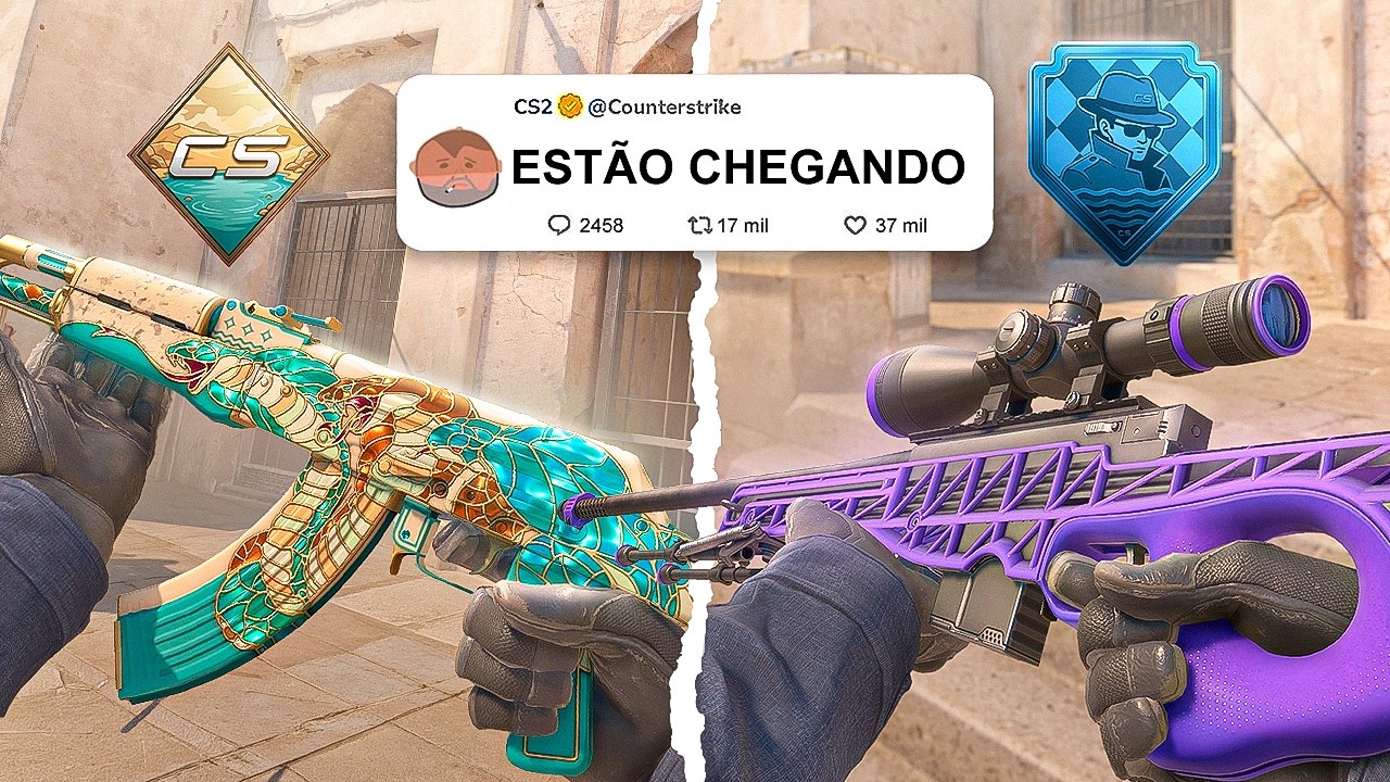 mal lançou a DEAD HAND... e a VALVE JÁ ESTÁ SELECIONANDO AS PRÓXIMAS SKINS DO CS 2 (estão surreais)