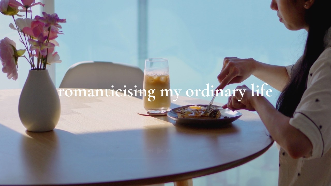 Romanticising My Ordinary Life | Coffee, Chores & Burnt Basque Cheesecake