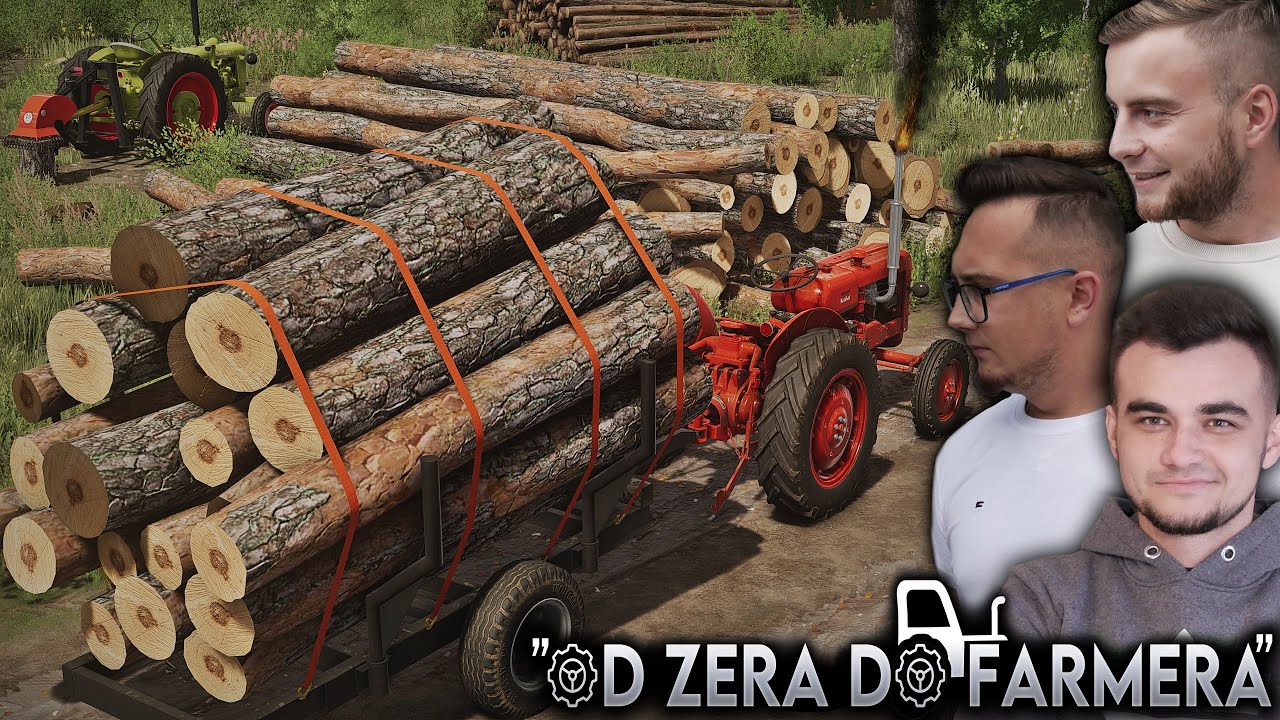 EXTREMALNY Wywóz Drewna Z Lasu 🔥 