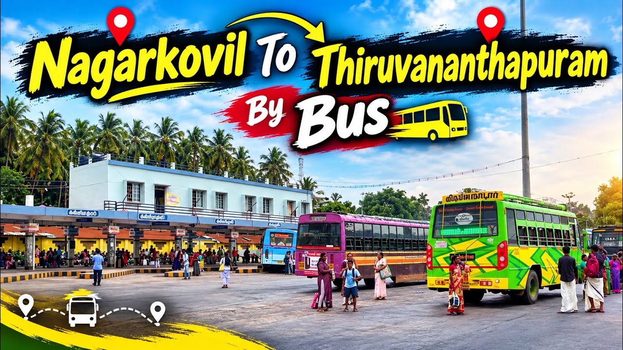 തിരുവനന്തപുരം മുതൽ നാഗർകോവിൽ വരെ ഒരു മനോഹര യാത്ര ❤️Malayalam Vlog |@ektabyrani 