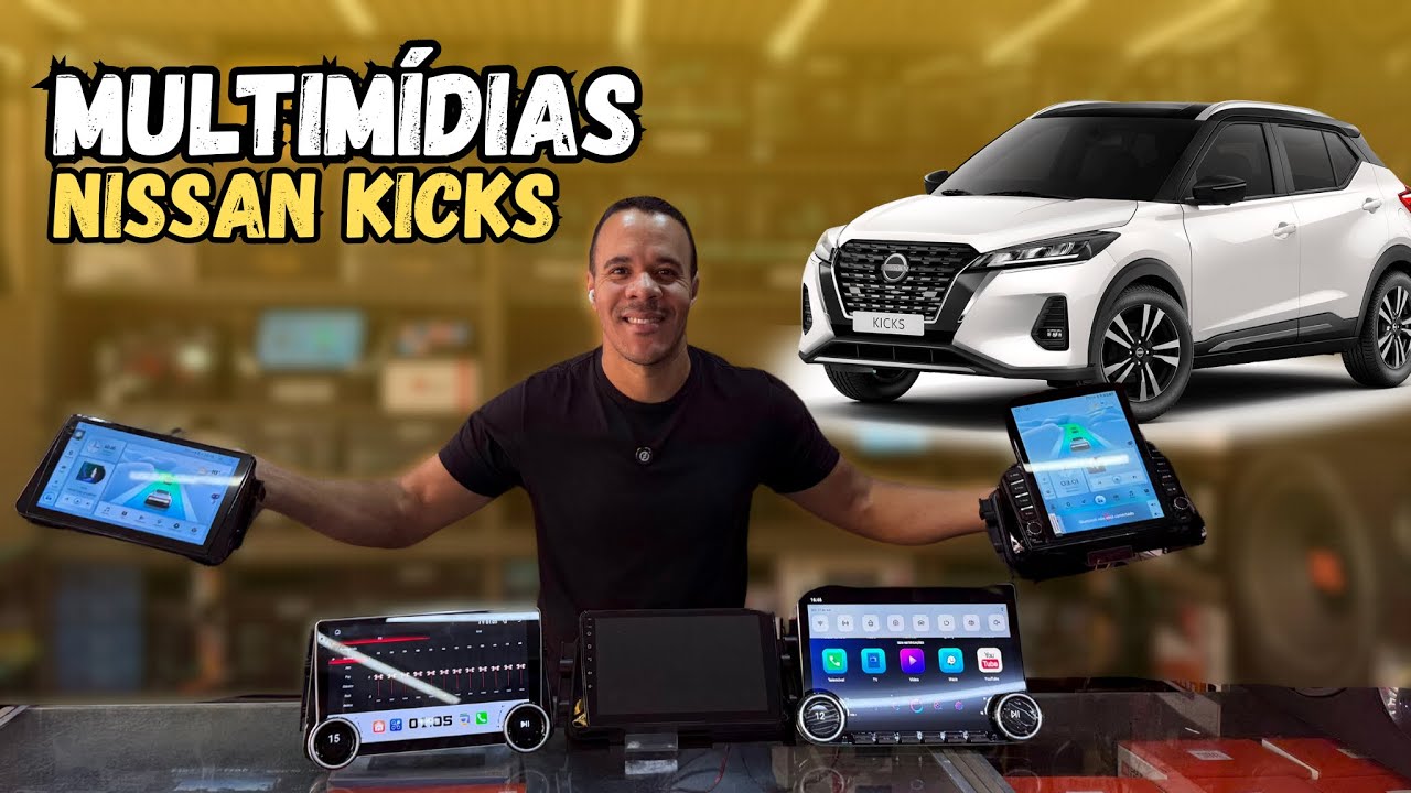 MULTIMÍDIAS PARA O NISSAN KICKS | CONFIRAM!
