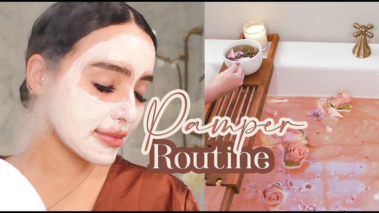 The Ultimate, Relaxing Pamper Routine: Skincare & Rose Bath