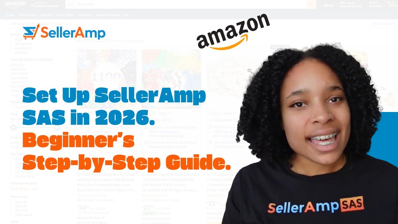 Как настроить SellerAmp для продаж на Amazon в 2026 году | Пошаговое руководство для начинающих.