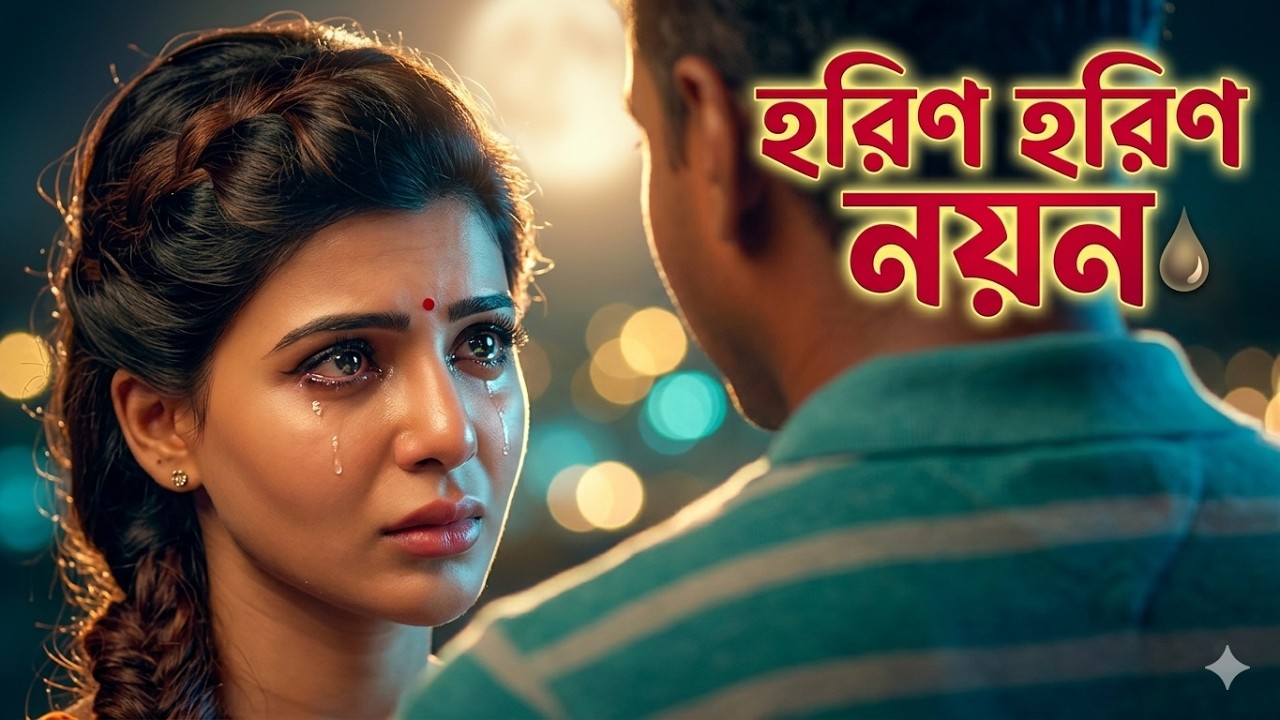 হরিণ হরিণ নয়ন কেন ছলছল 🥀 | Bangla Sad Romantic Song | Emotional Love Song 2026