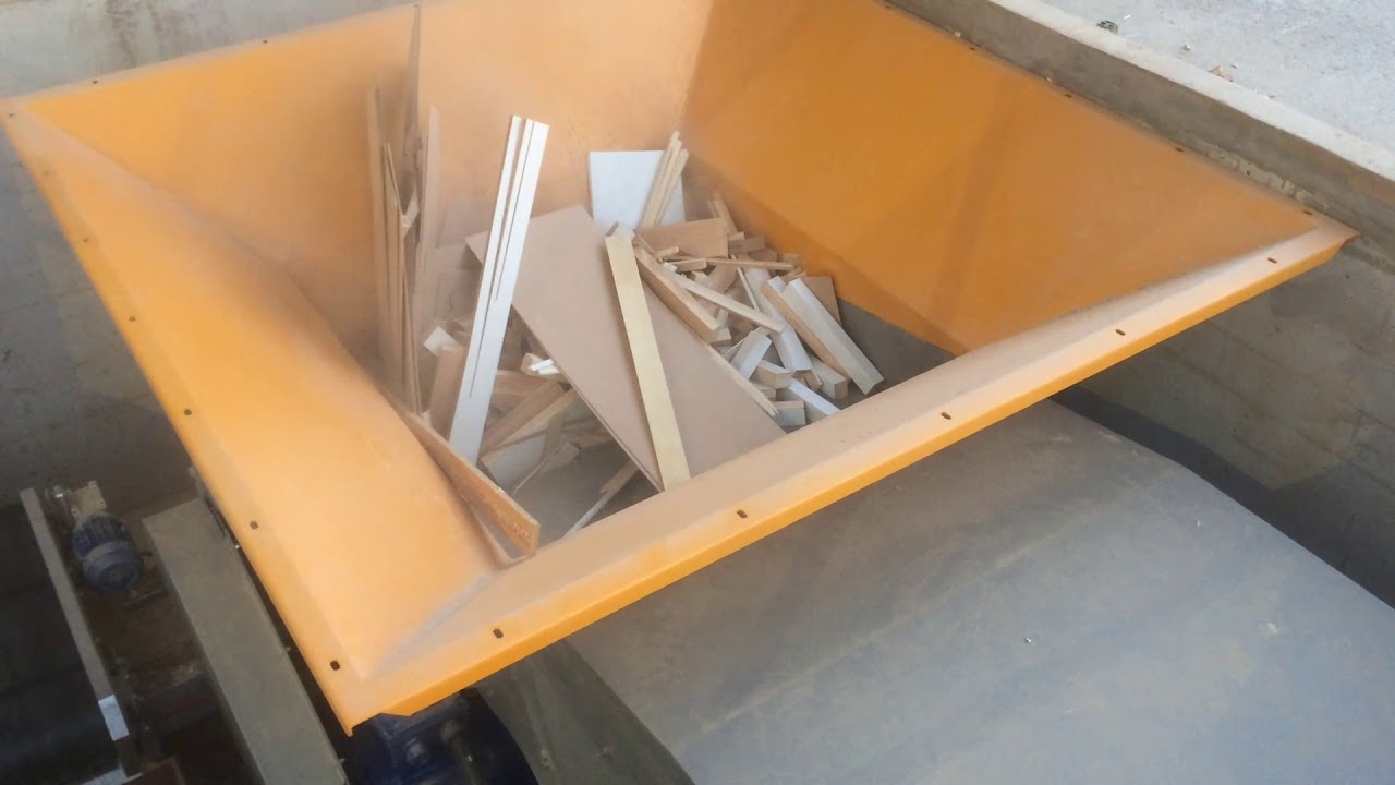 LINEA MACINAZIONE SCARTI DI LEGNO - TR 1300 A - 55 KW