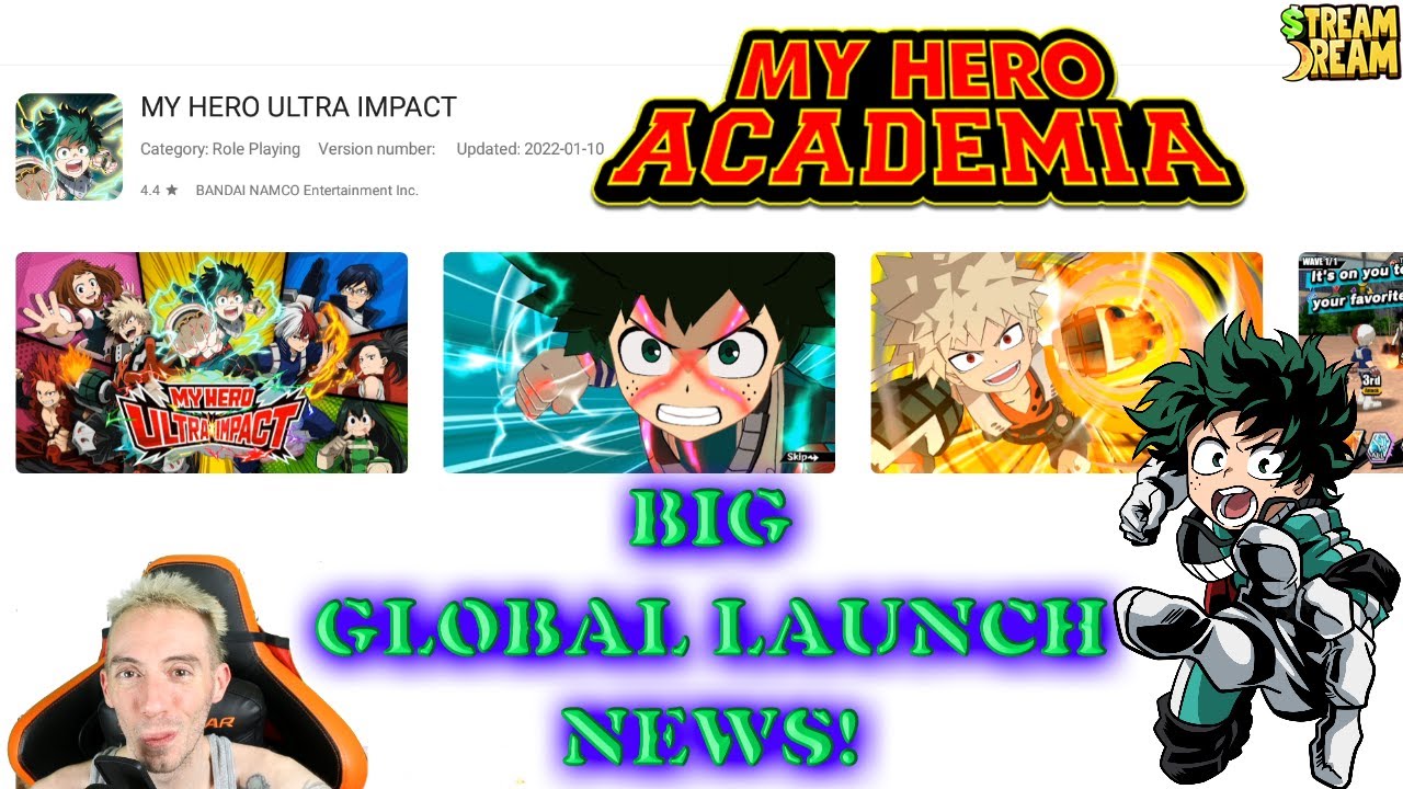 My Hero Academia Ultra Impact Global Launch NEWS!