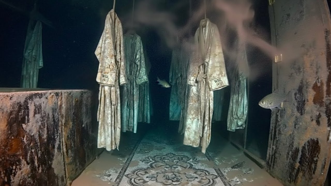 They Opened Titanic's Turkish Bath After 113 Years... and Saw This