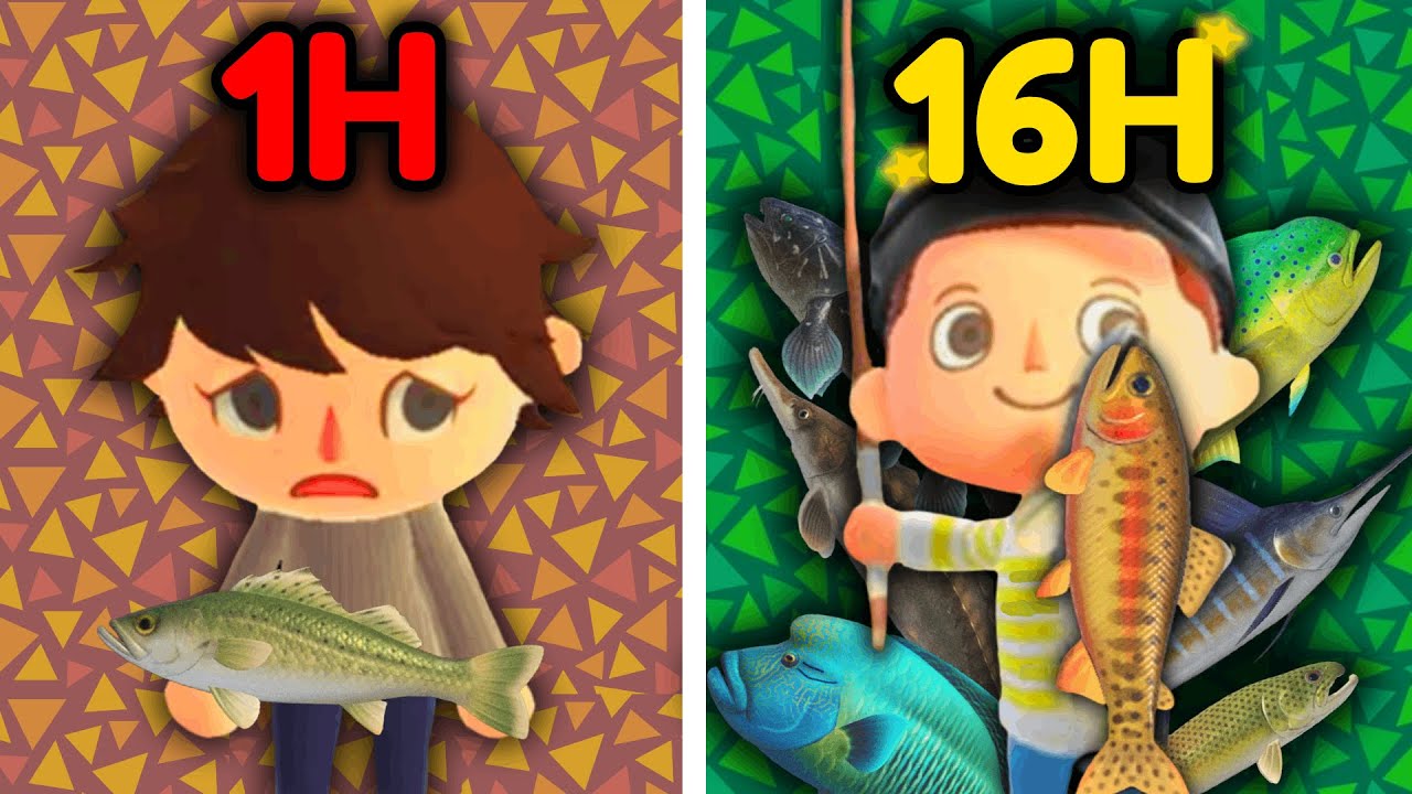 Pêcher TOUS les poissons d'Animal Crossing
