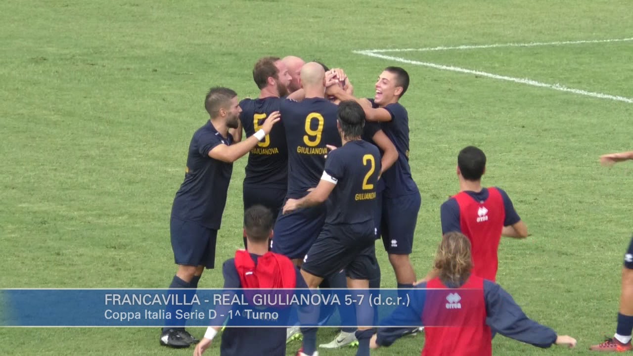Francavilla - Real Giulianova 5-7 (d.c.r.)