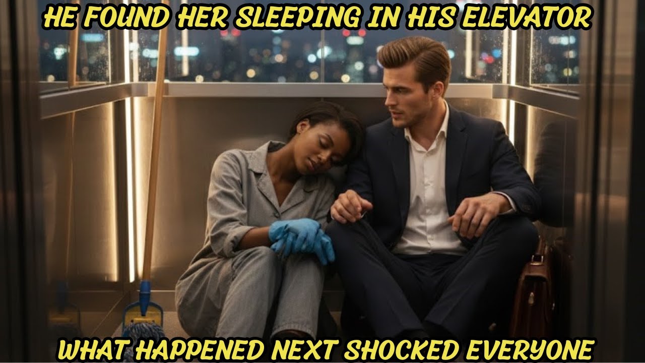 He Found Her Sleeping in His Elevator, What Happened Next Shocked Everyone