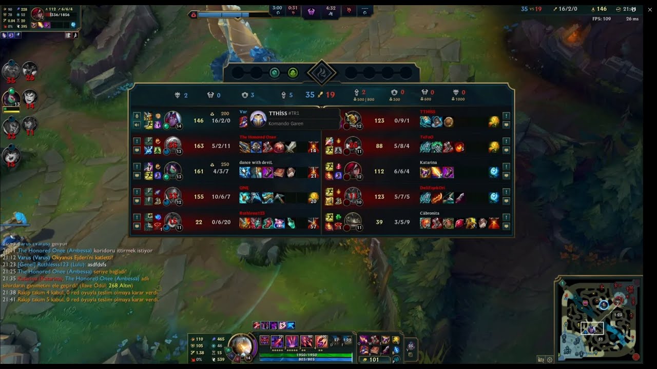 TOP LANE AP VARUS VS GAREN #leagueoflegends #varusgameplay #outplay