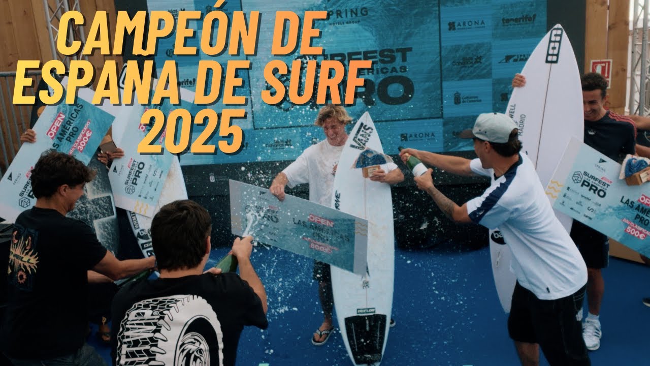 How an AUSSIE SURFER won the spanish nationals in the Canary Islands??