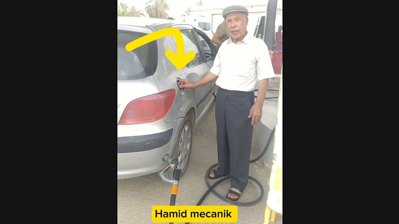 أحذر إذا لحضت خروج ضغط هوا عند فتح غطاء خزان الوقود