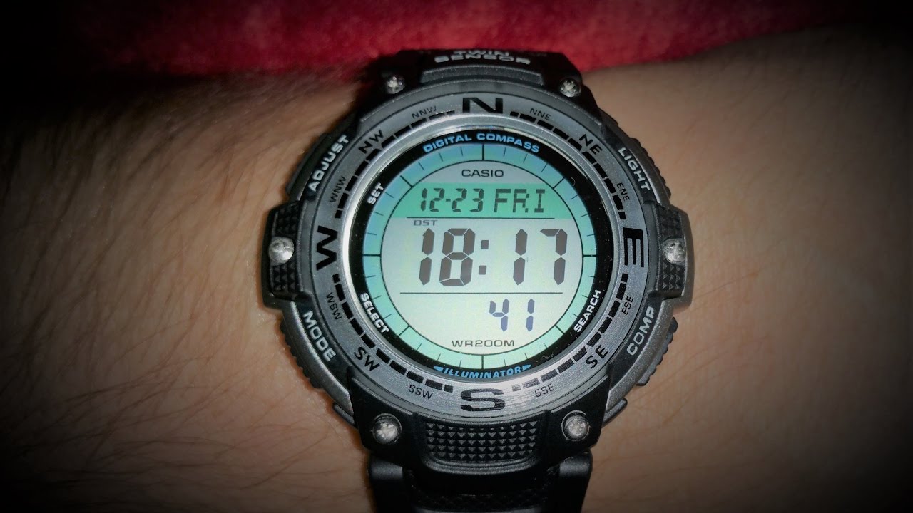 Outdoor Herrenarmbanduhr Casio Collection SGW 100 1VEF unboxing und Vorstellung