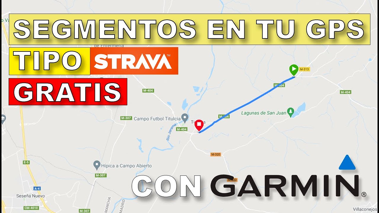 Segmentos en tiempo real con tu GPS Garmin