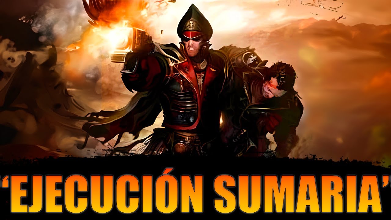 ESTO PASA CUANDO HACEN ENOJAR AL COMISARIO CIAPHAS CAIN!