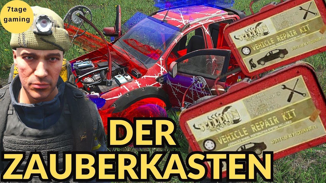 Scum 2025 Autos richtig Reparieren. Ganz Einfach alles am Auto repariert