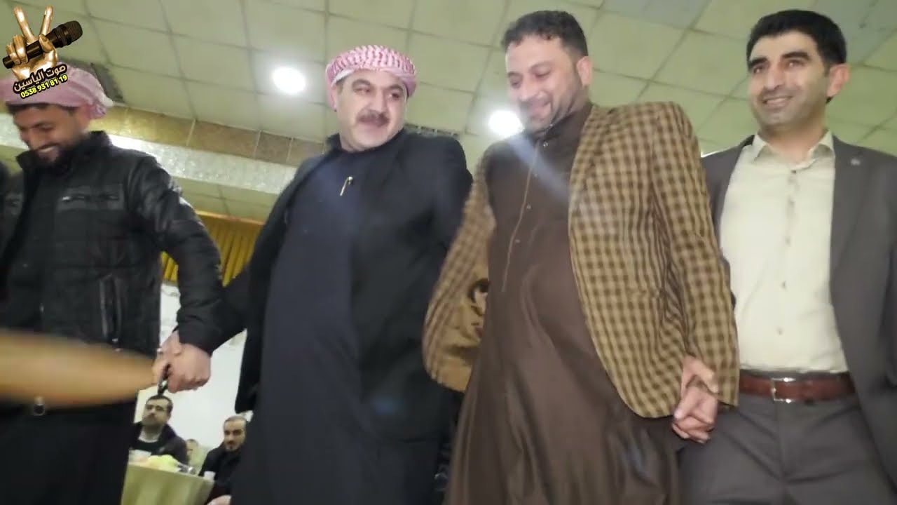 المنشد سعد الدين المحمد حفل زفاف العريسين عماد و عمر  عكيدي أفراح العكيدات  قونيا  3