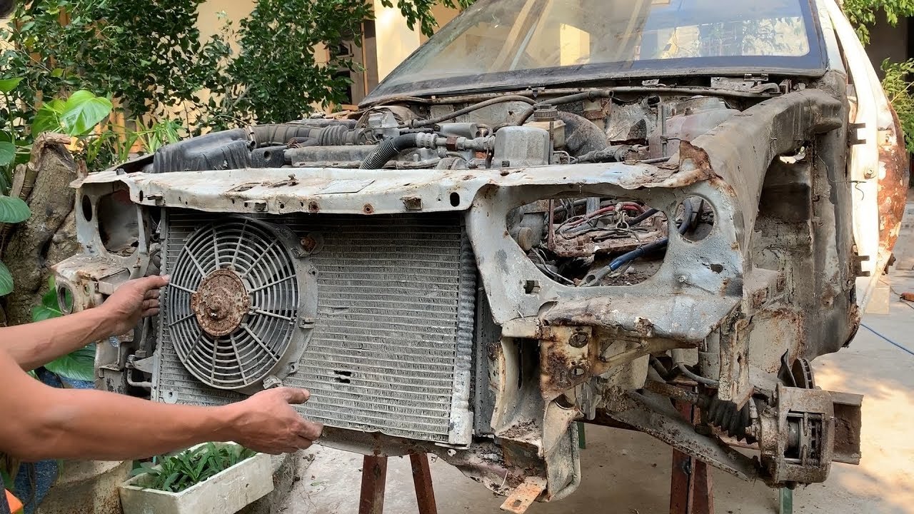 реставрация DAEWOO автомобильный генератор １２ｖ очень старый после ２７ лет