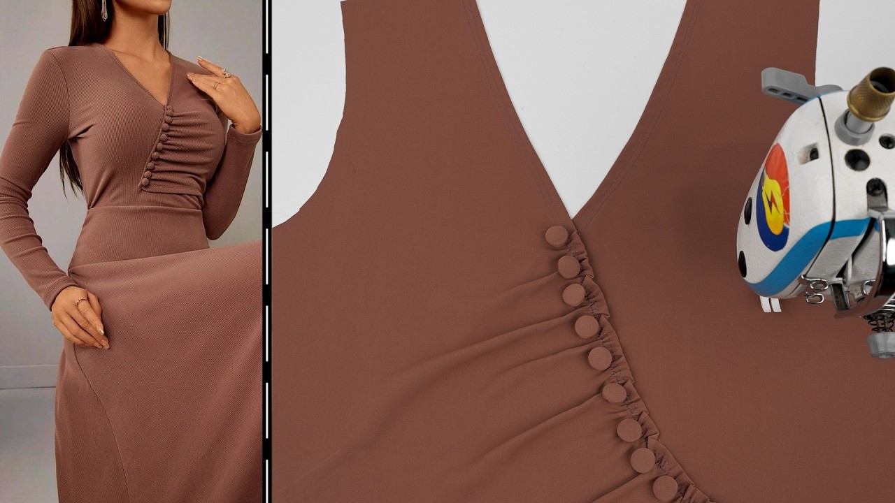 Game-Changing V-Neck Sewing Trick — Beautiful Results Every Time! Sewing for Beginners