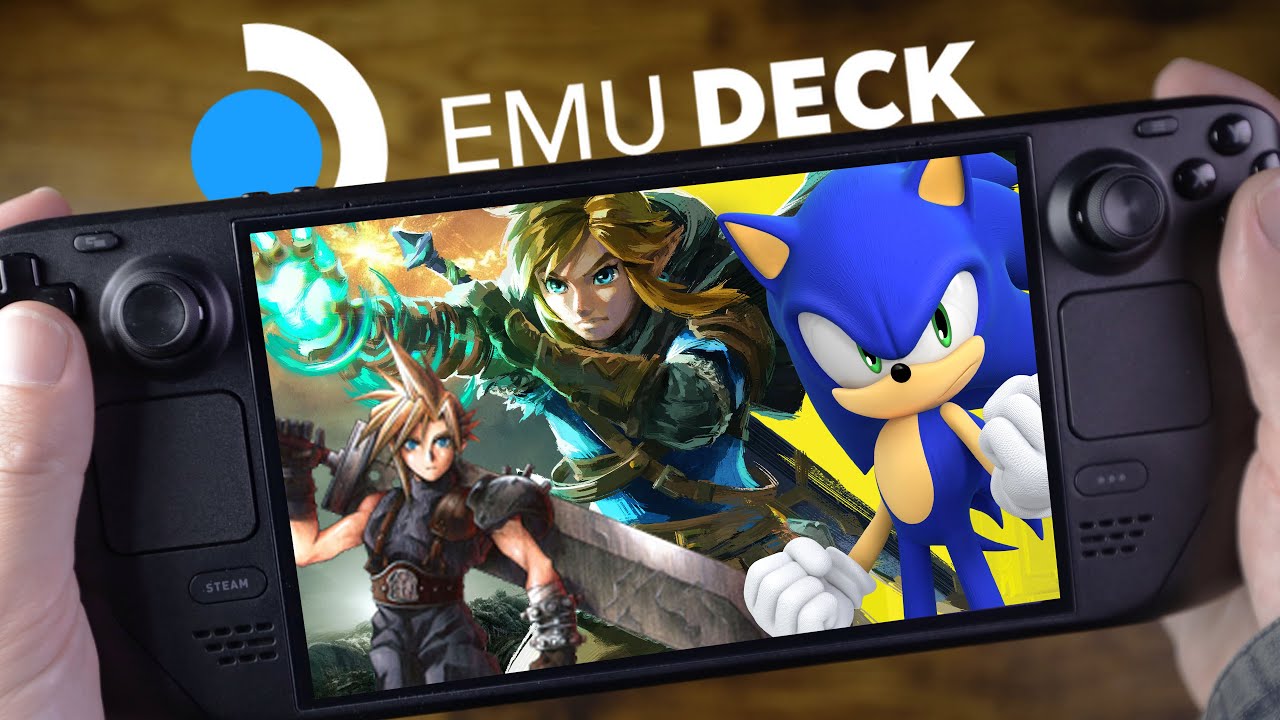 Как установить EmuDeck в Steam Deck 2024