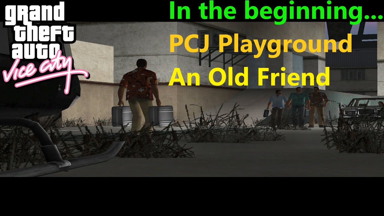 GTA Vice City Gameplay (In the beginning..., PCJ Playground, An Old Friend) Without Any Cheat Codes
