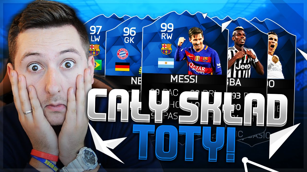 Fifa 16 | Magiczne Okulary?! Cały Skład TOTY!