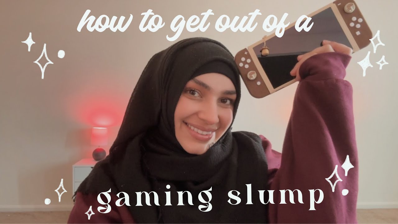 7 tips to help you get out of a gaming slump 🎧🫶🏼