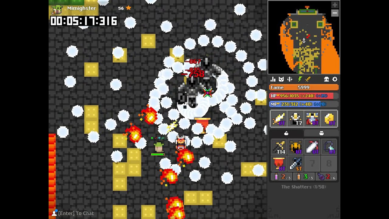 [RotMG] Solo Shatters 5:49