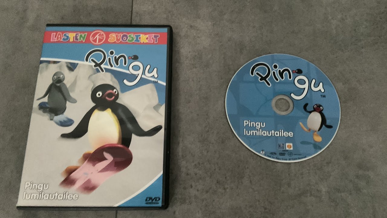 Pingu The Snowboarder Finnish DVD Walkthrough