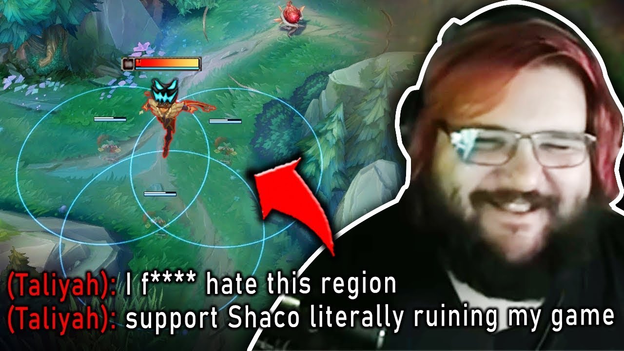 Pink Ward is the KING of tilting enemy Junglers 😂😂