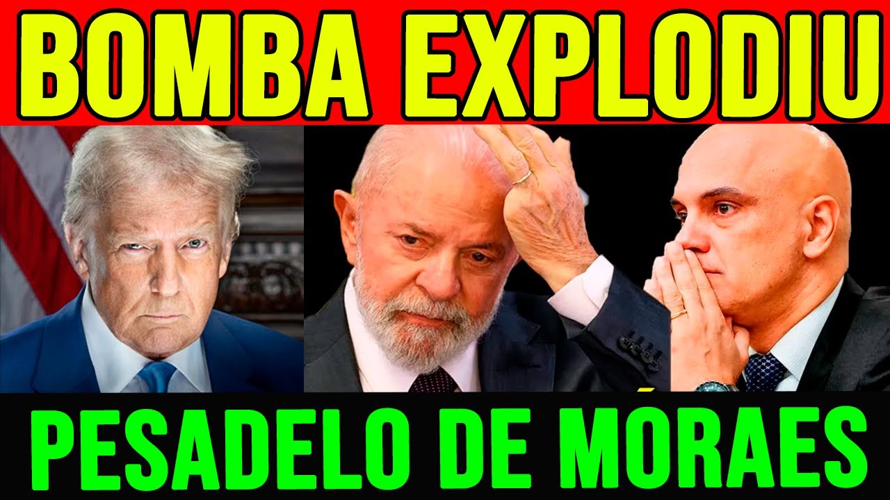 Bomba! FUGA FOI CONFIRMADA - MORAES ENTRA EM DESESPERO MALU GASPAR CONFIRMA A PIOR NOTÍCIA P MORAES