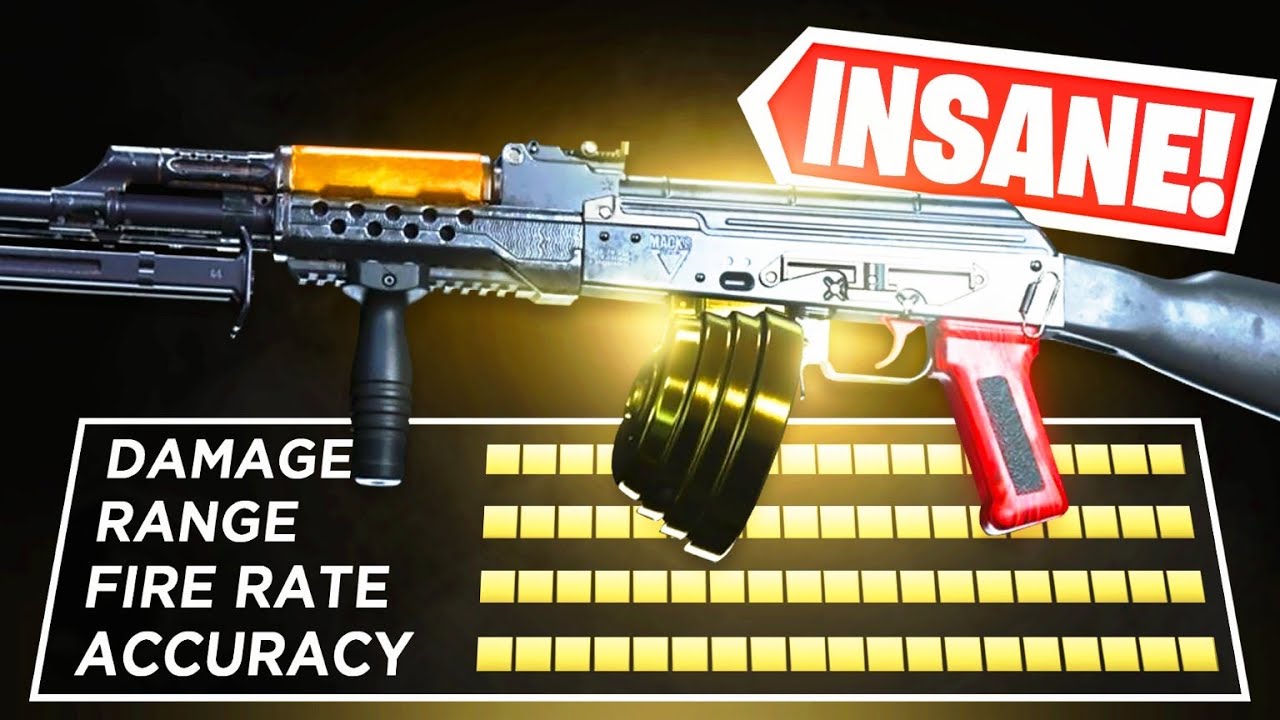 NO RECOIL AK47 CLASS SETUP is AMAZING! TRY THIS! (WARZONE)