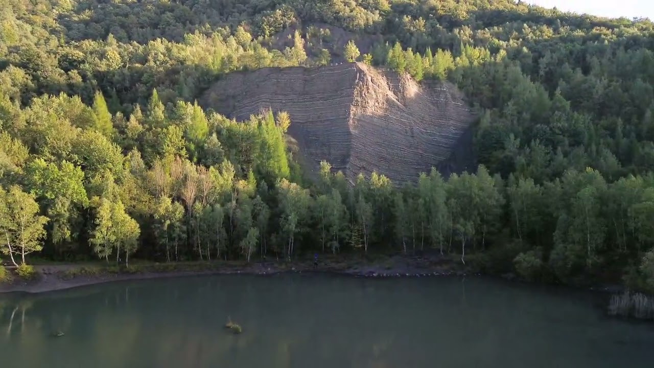 Kamieniołom Kozy, Bielsko-Biała, woj. Śląskie. Okiem drona. Dji Mini 3. Piękne miejsca w Polsce.