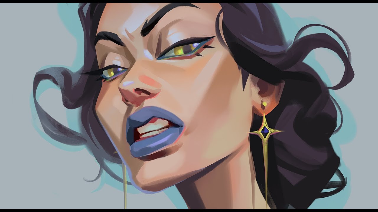 1h portrait study
