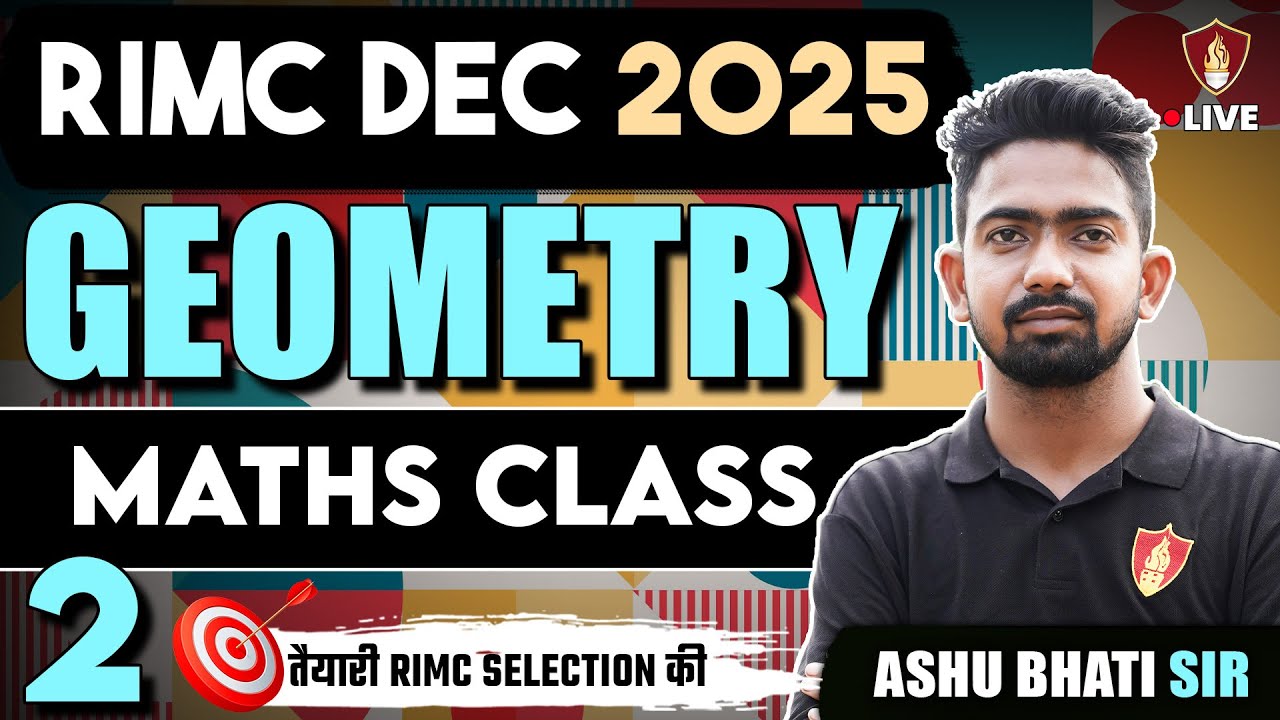 RIMC Geometry Math | RIMC Maths Entrance Exam | RIMC Coaching | Ashu Bhati Sir