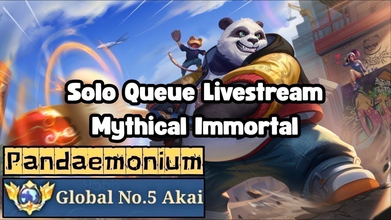 Solo Queue Mythical Immortal — Global Akai | Mobile Legends: Bang Bang