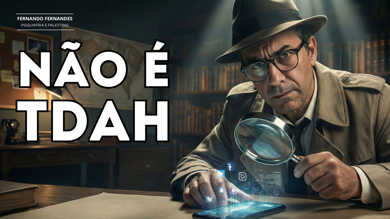 OS 4 LADRÕES DA ATENÇÃO E FOCO | Psiquiatra Fernando Fernandes