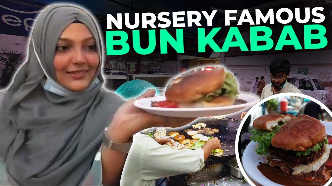 Nursery ka Famous Bun Kebab |Best Chapli bun| Street Food Series |Where's The Food | Metafood