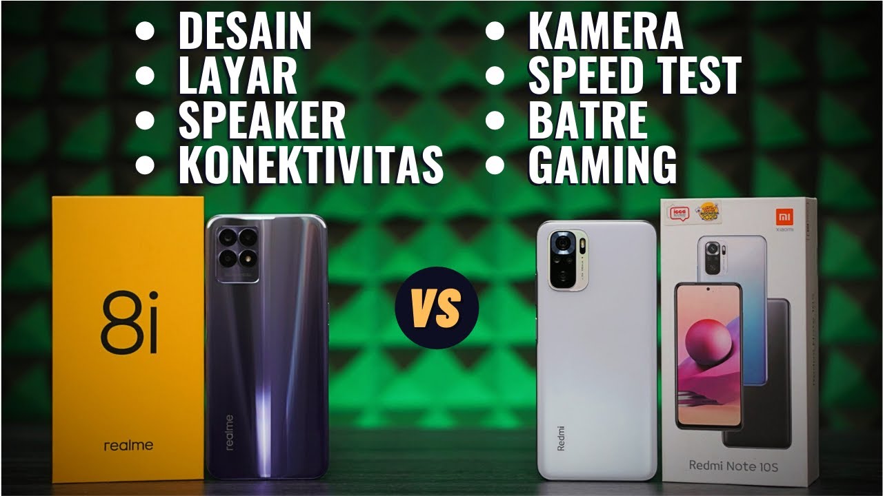 Buat Yang Kemarin Request Nih udah Dibikinin - Realme 8i vs Redmi Note 10S