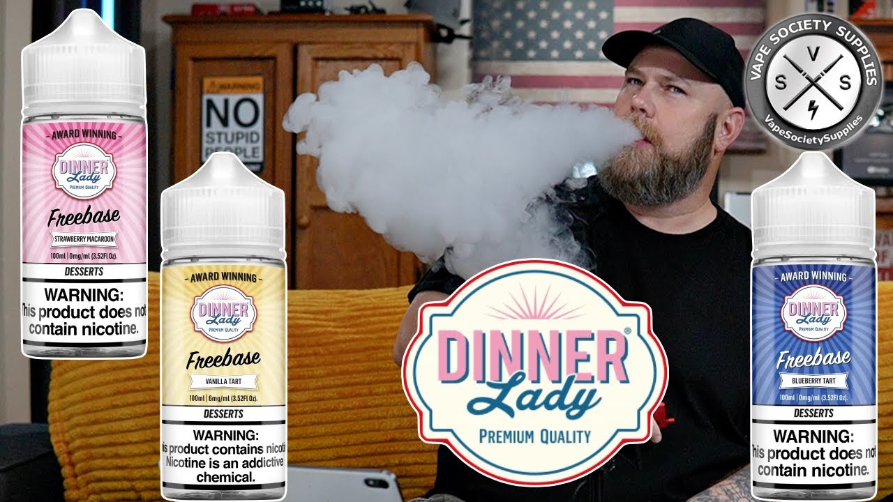 Жидкость для электронных сигарет Dinner Lady по-прежнему лучшая!