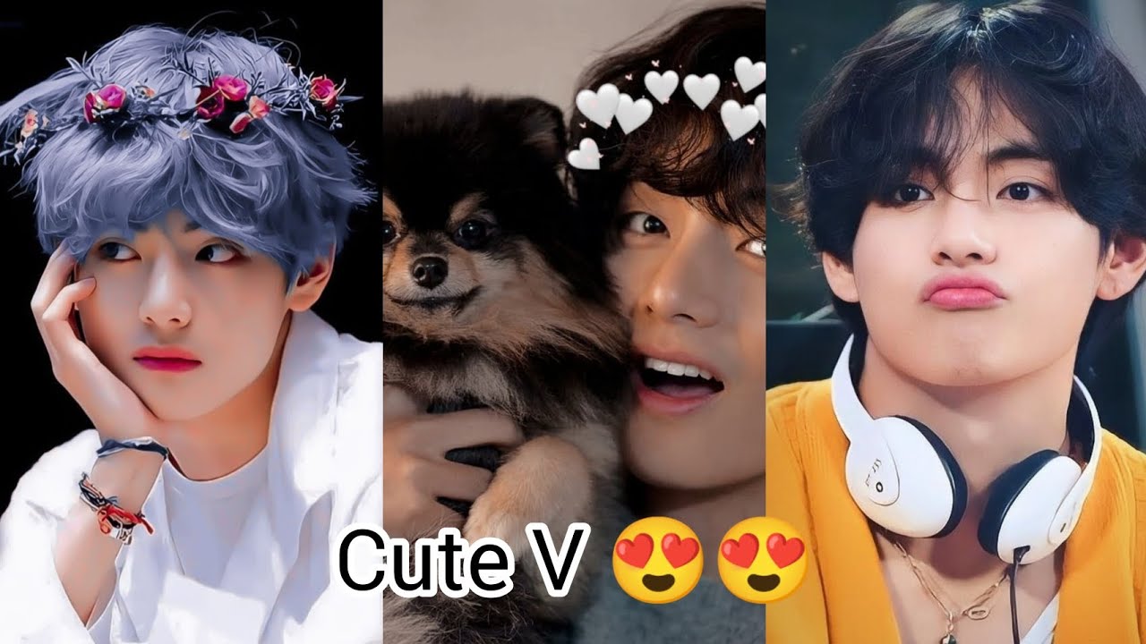BTS V cute moments 😍🫶💓
