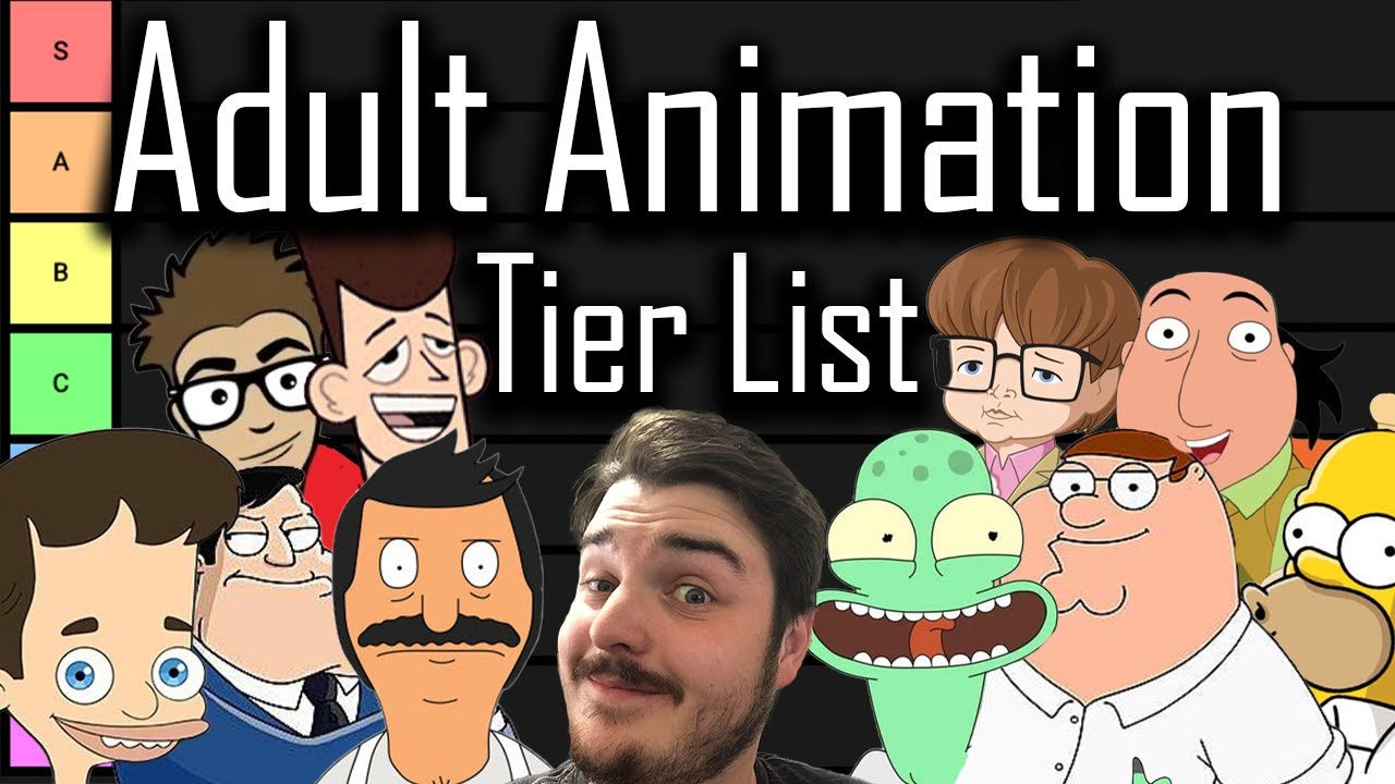 Adult Animation Tier List! | Ranking as Many Adult Animated Shows as Possible