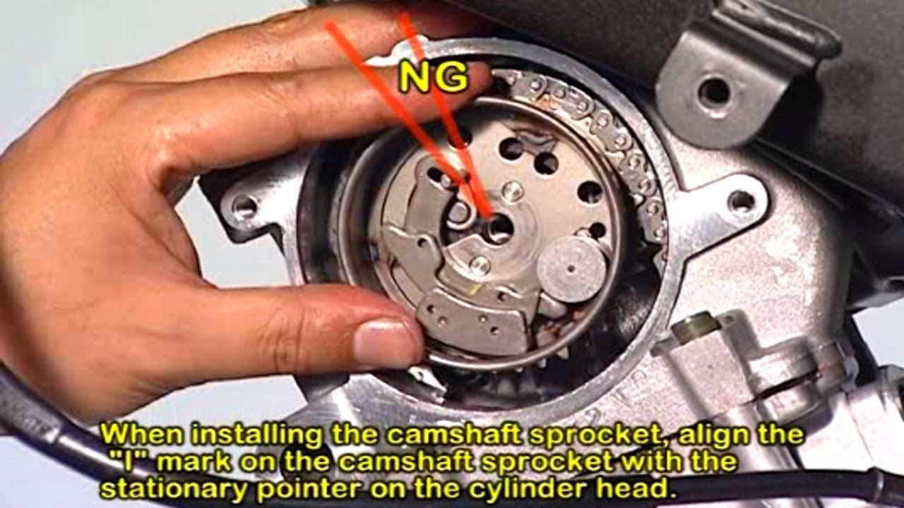 How to install Motorcycle RACING CAMSHAFT