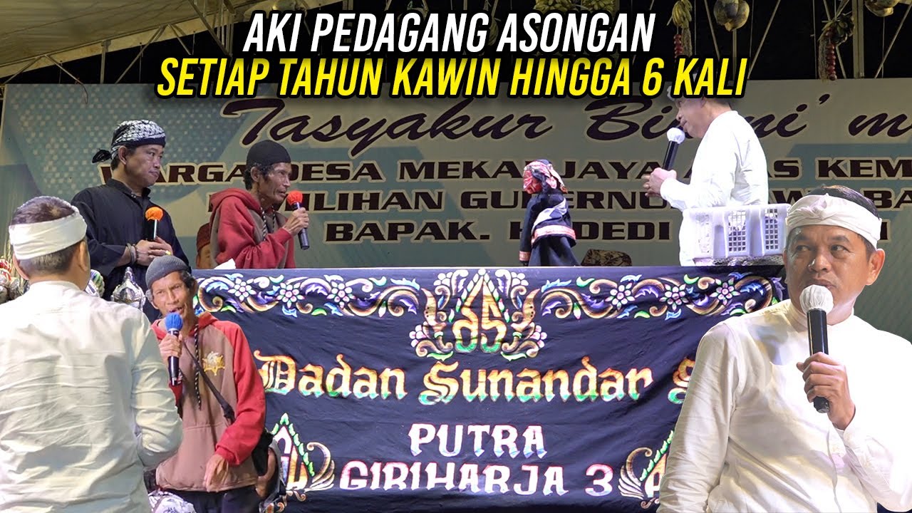 KAWIN TIAP TAHUN HINGGA 6 KALI | DAGANG ASONGAN HANYA DAPAT UNTUNG 10 RIBU SEBELUM BERTEMU KDM