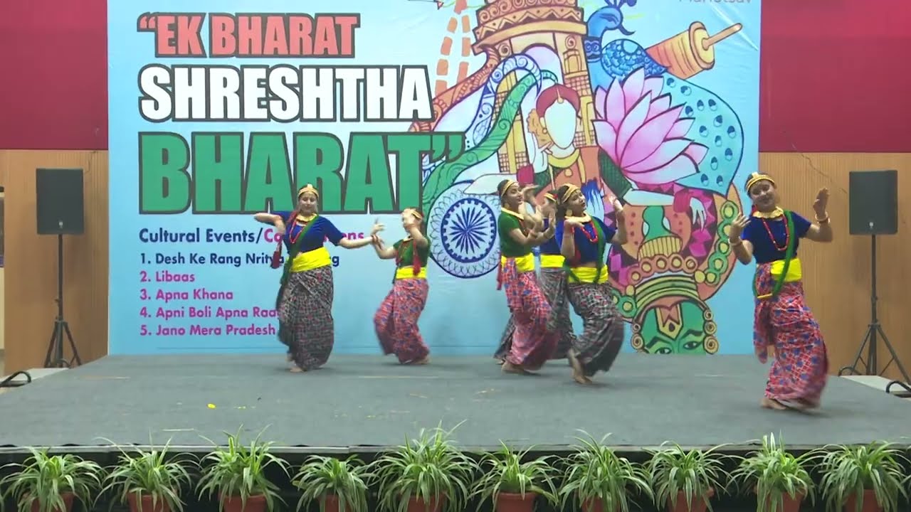 Nepali Folk Dance | Nepali Dance | Performed  by Students of SGT University